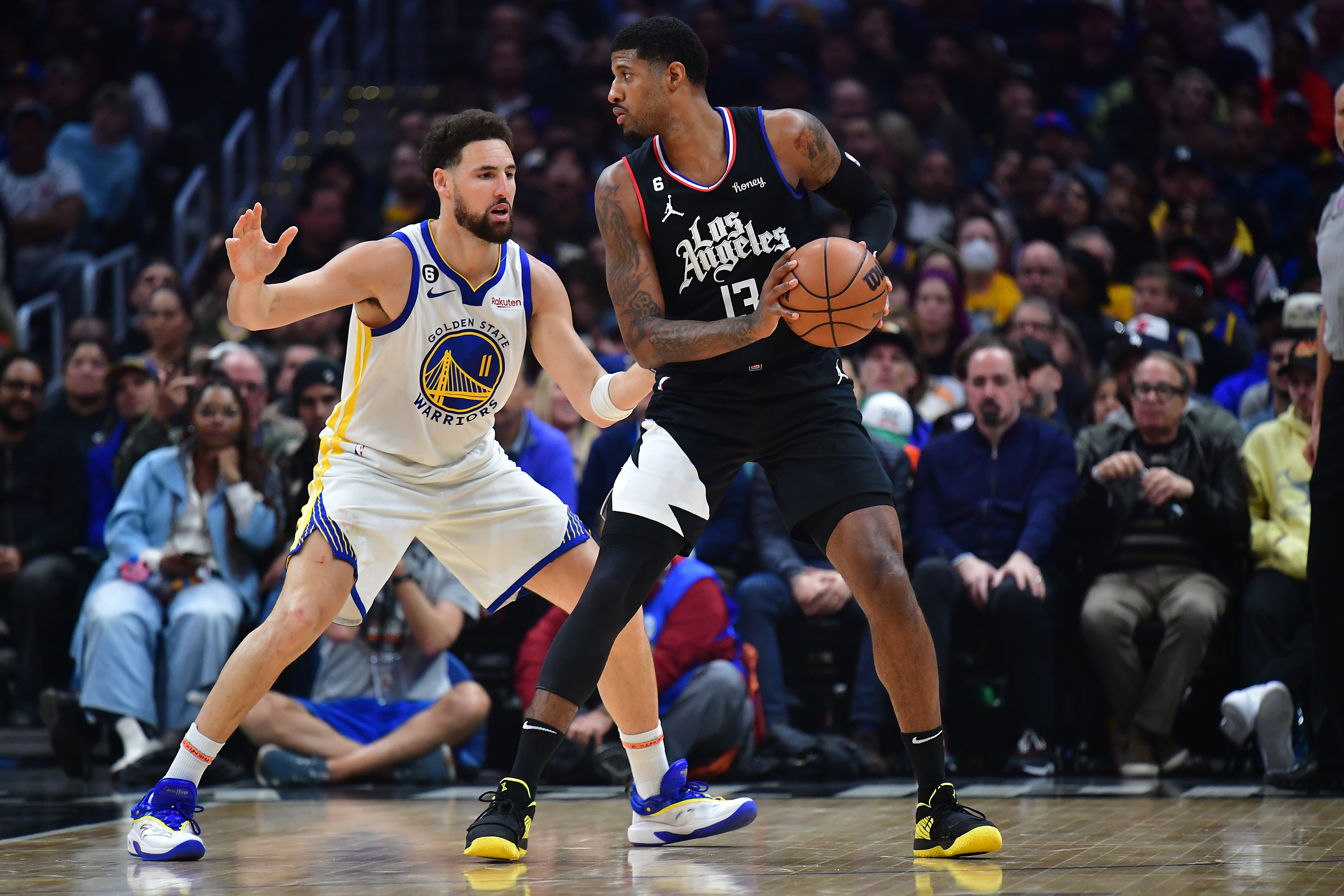 乔治换克莱勇士冠军更多？媒体人：乔治个人能力强但不如克莱合适