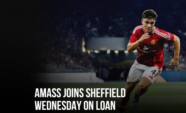 官方：曼联18岁左后卫阿玛斯租借至英冠谢周三 租期一个赛季