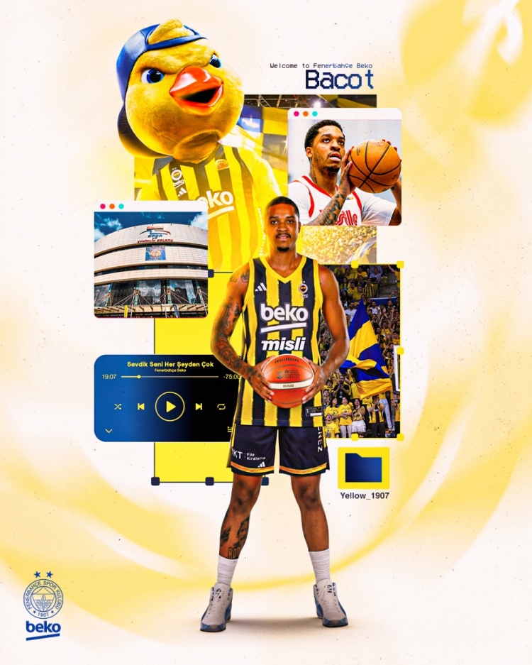 北卡队史篮板王&得分第二！灰熊下属球队内线巴科加盟费内巴切！