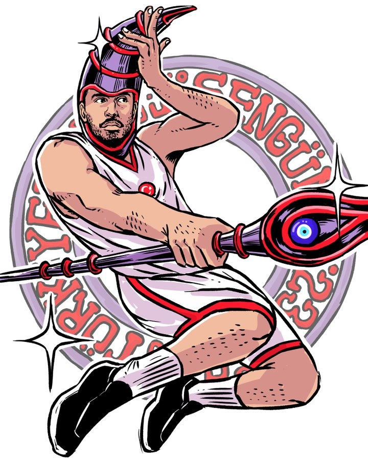 场均21.6分9.6篮板6.8助攻！欧锦赛官推盛赞申京：本届赛事MVP？