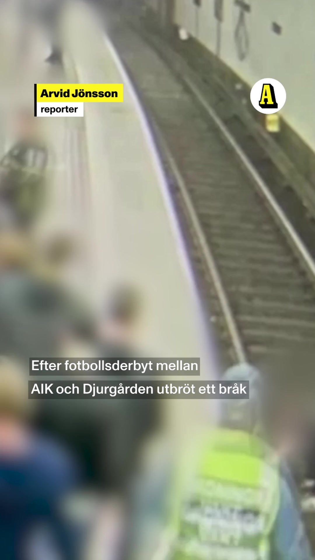 瑞典媒：一人将对手球迷推下地铁站台被判严重伤害，处1年半监禁