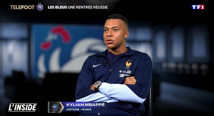 26岁仍0金球！姆巴佩：一开始就支持登贝莱拿金球 我也想赢得金球