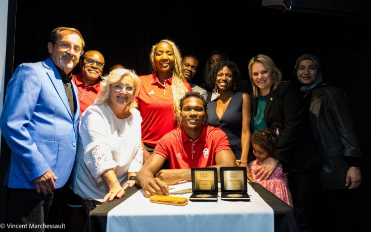 获魁北克国民议会奖章！马瑟林举办训练营回馈家乡得到家乡认可！