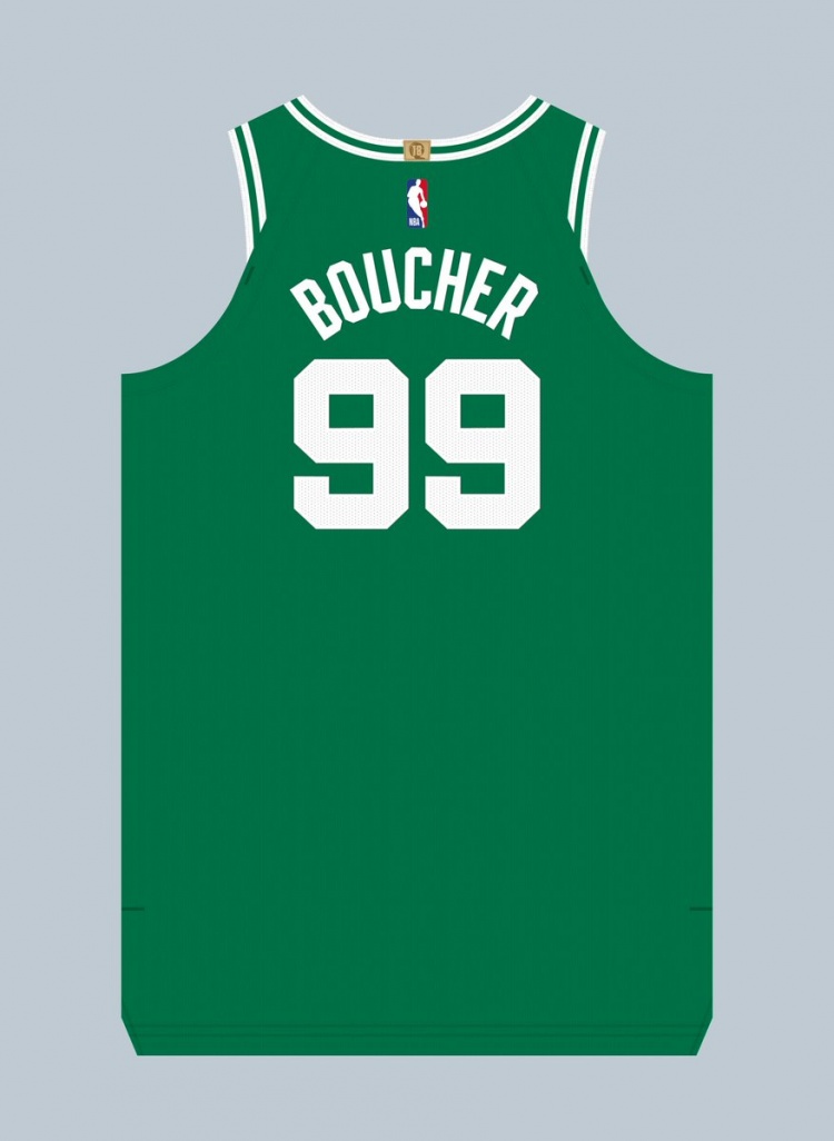 一年330万合同！球衣记者：布歇在绿军穿99号球衣