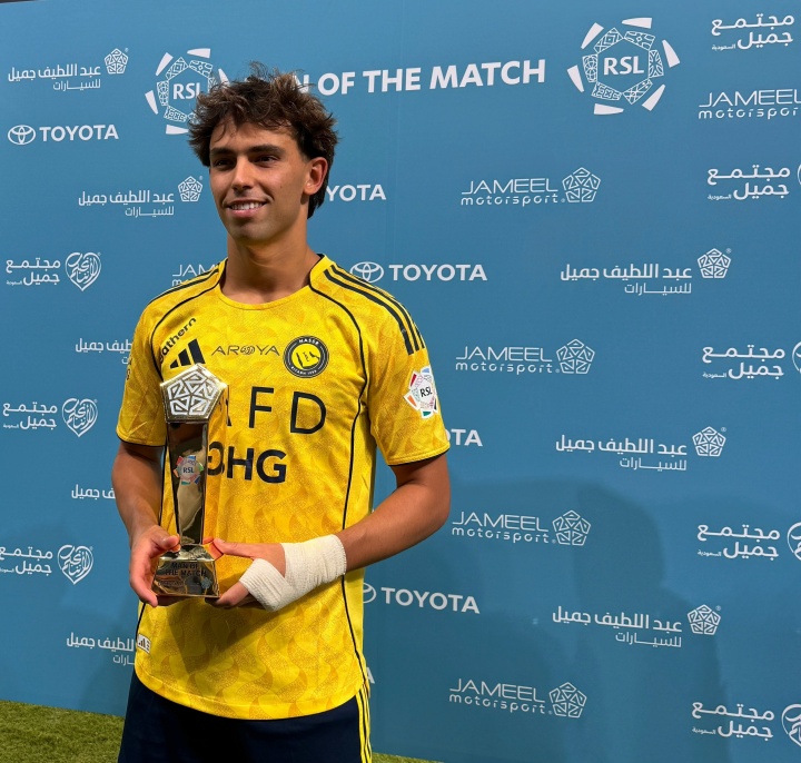 找对平台了！菲利克斯沙特联3轮5球，追平个人英超28场进球数纪录