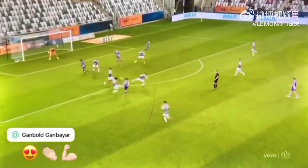 效力斯洛伐克联赛！25岁蒙古第一球星精彩内切，打入罗本式进球