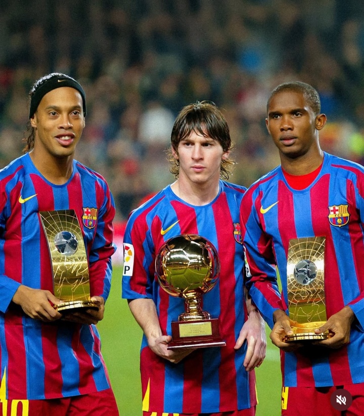 2005年的巴萨，星光熠熠