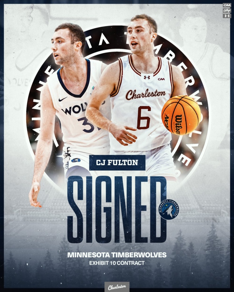 美记：森林狼先签后裁CJ-富尔顿 球员将征战G联盟