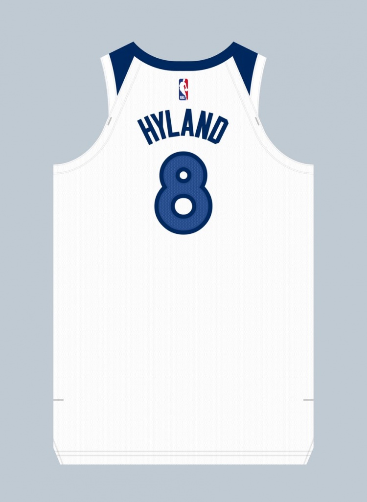 一年合同42.5万保障！球衣记者：海兰德由77号改穿为8号球衣