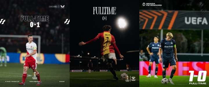 全军覆没⁉️第6联赛荷甲5支队打欧冠欧联全败，仅剩欧协独苗未赛