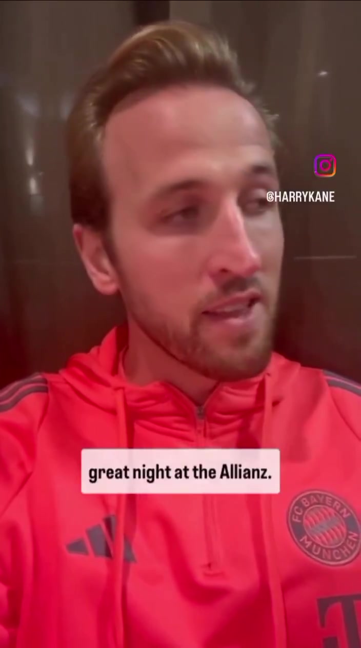 凯恩：达成拜仁百球里程碑感到无比自豪，这证明努力终有回报