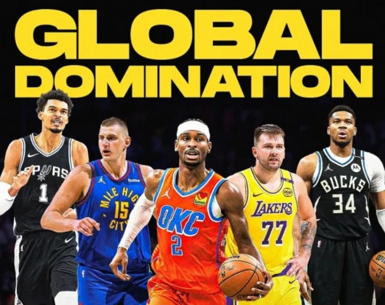 美媒：国际球员连续6年获MVP 如果未来10年继续这样也不足为奇