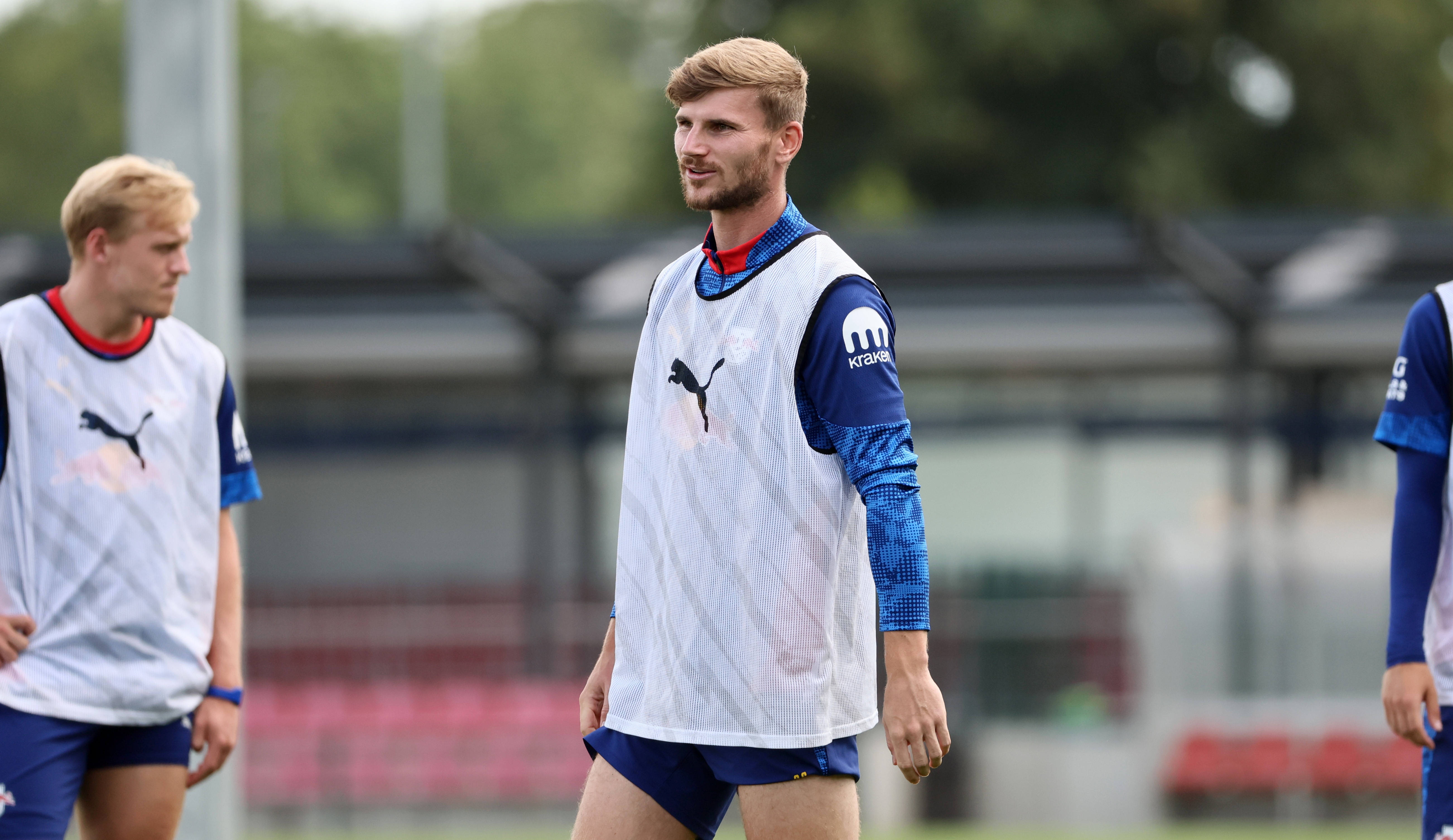 年薪1000万！维尔纳替补出战3分钟，完成一次越位并挡出队友射门