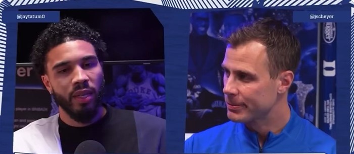 塔图姆：重新开始训练感觉棒极了 现在的状态越来越像我自己了